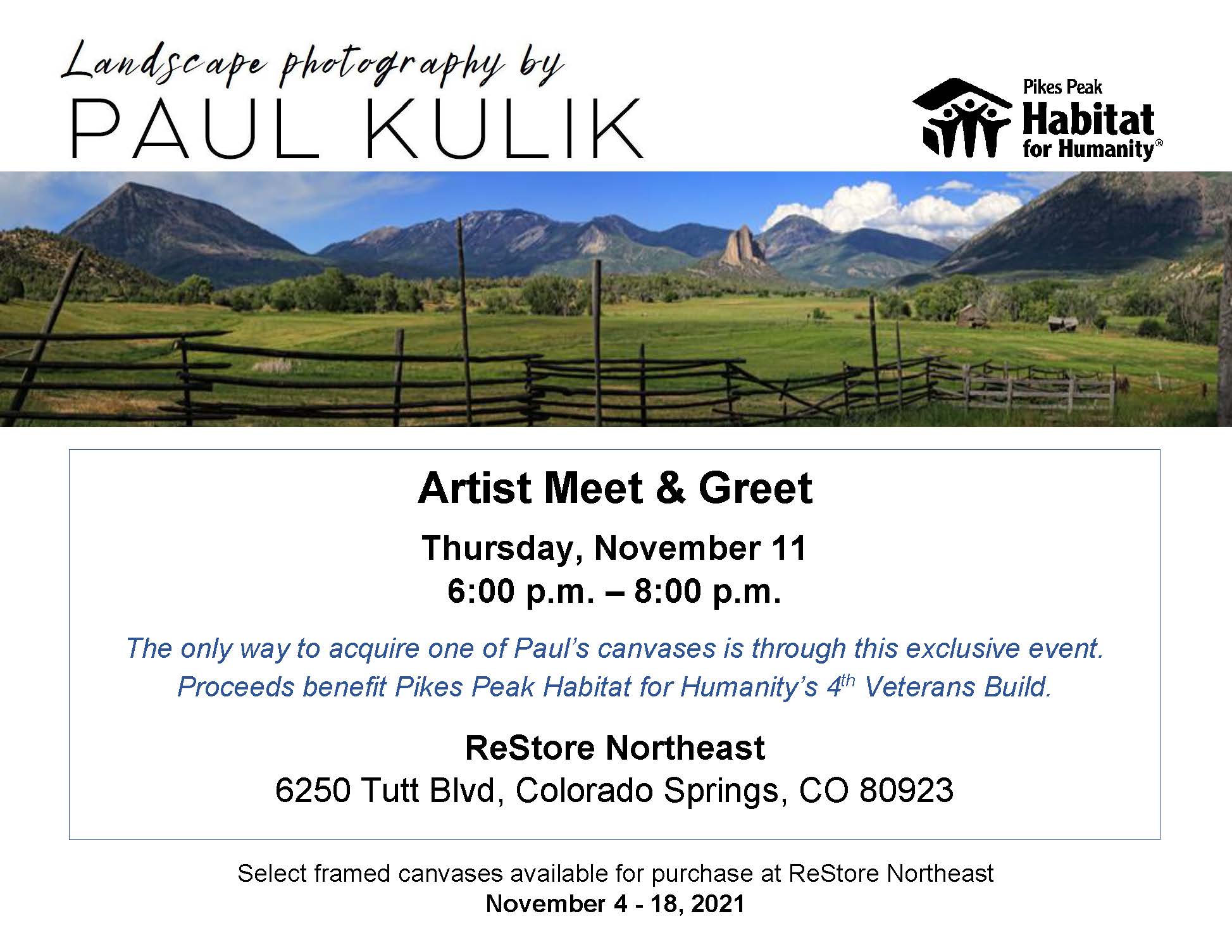 Paul Kulik photo announcement
