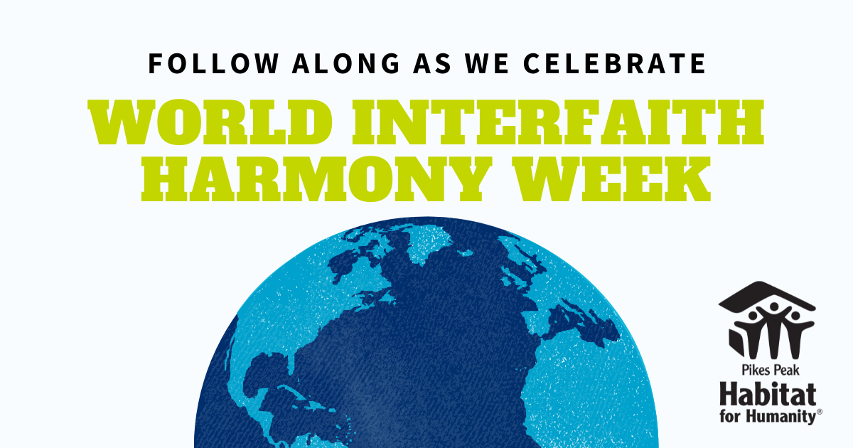 Follow along as we celebrate World Interfaith Harmony Week