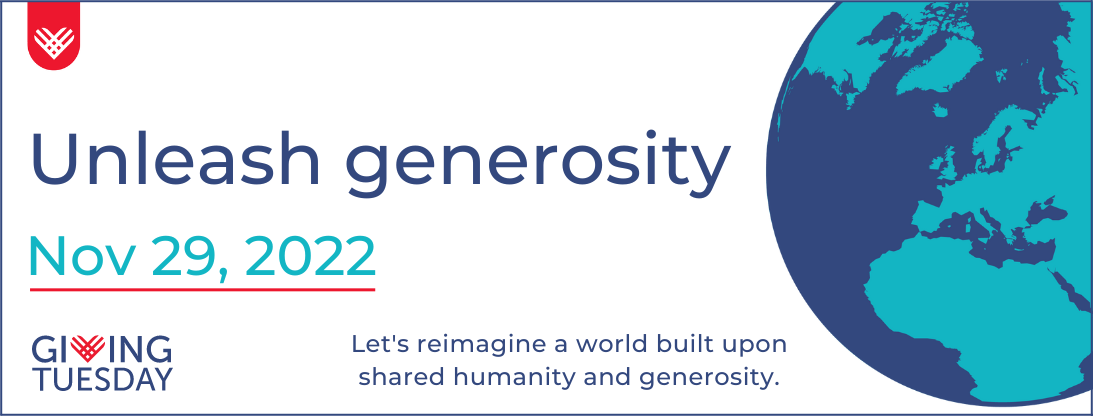 GivingTuesday 2022 Web Page Header Banner