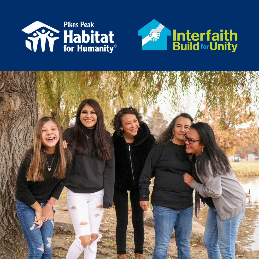 Interfaith Build for Unity Current Builds Web Page Graphic- Anna’s Family