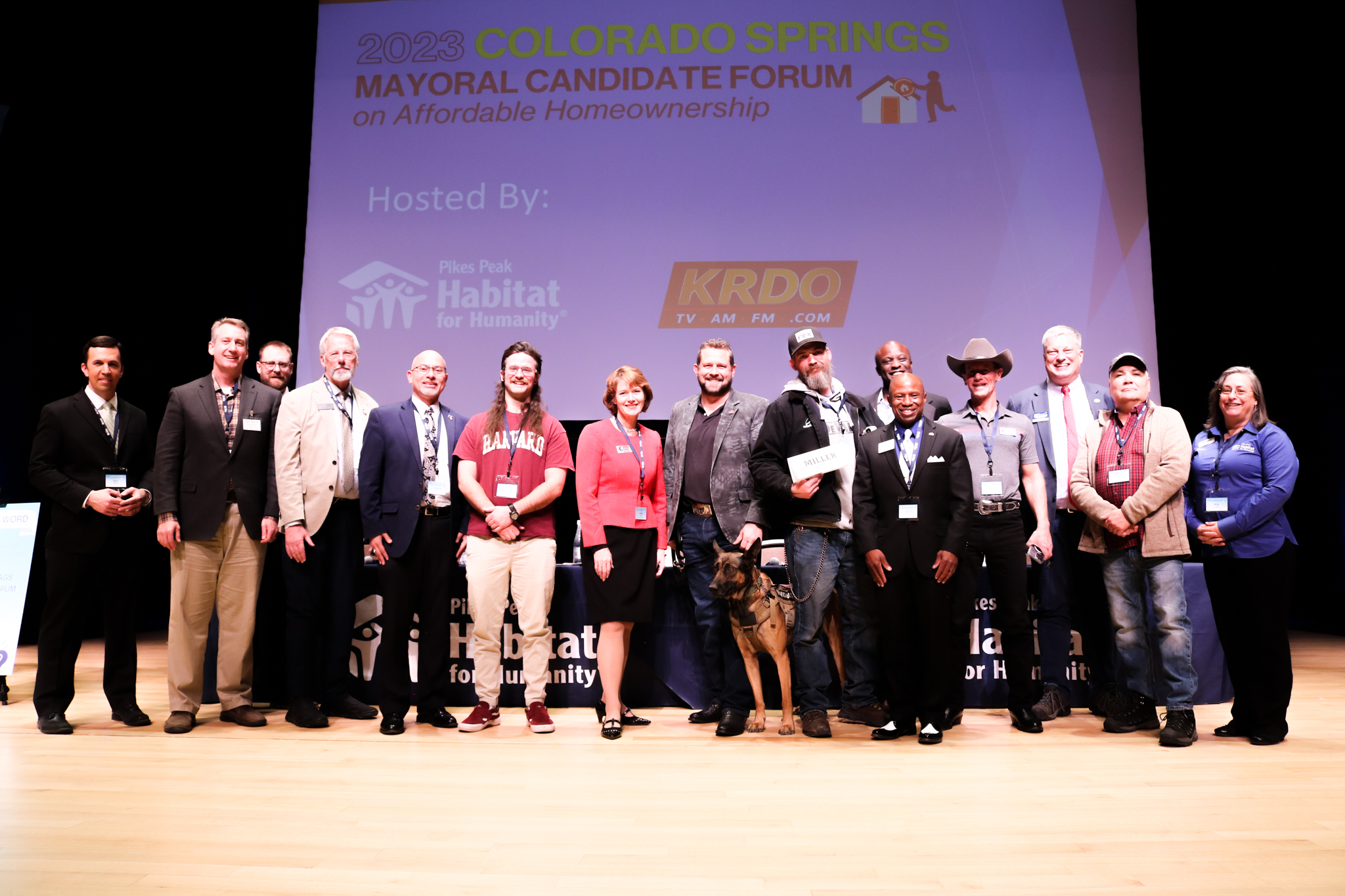 All 12 Colorado Springs mayoral candidates, plus forum moderators