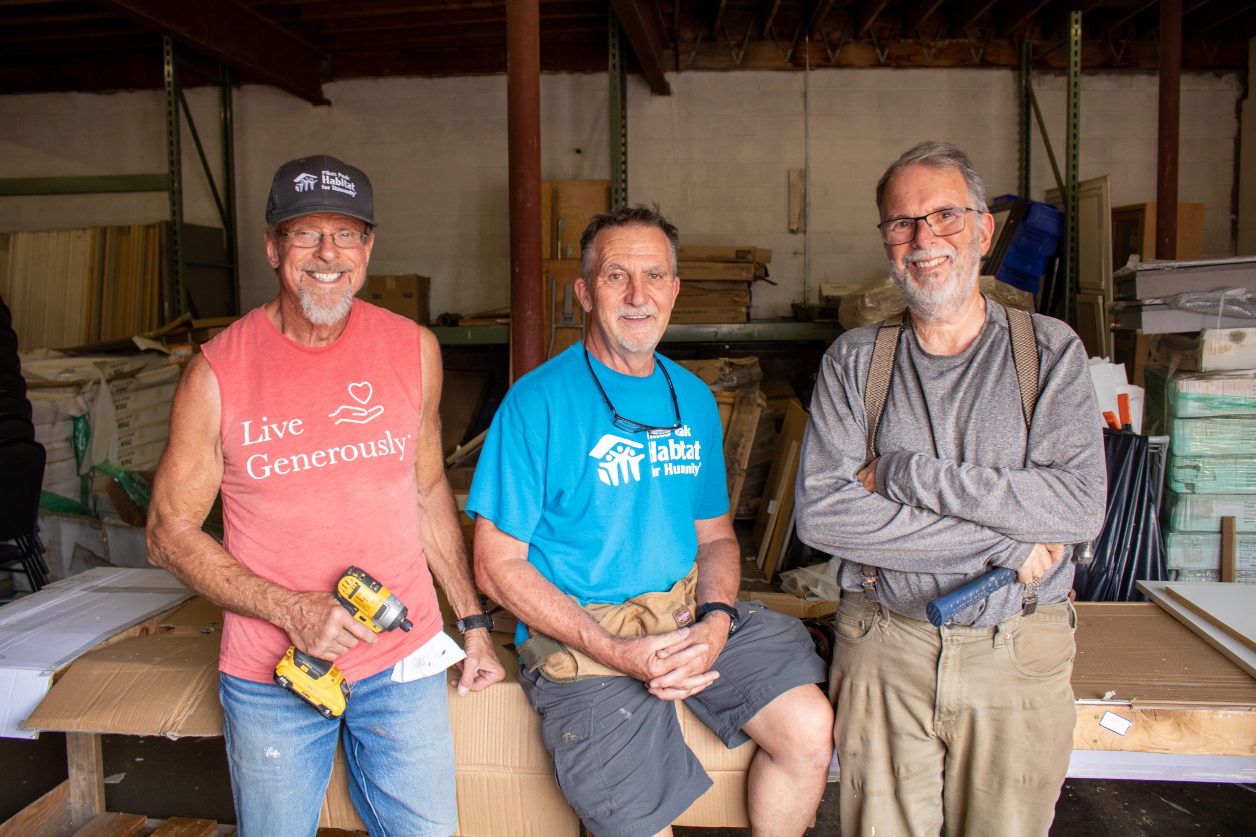 Home repair volunteers