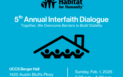 Pikes Peak Habitat for Humanity’s 5th Annual Interfaith Dialogue