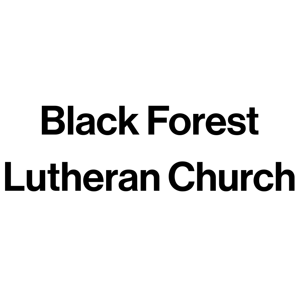 Black Forest Lutheran Church Black Forest Lutheran Church