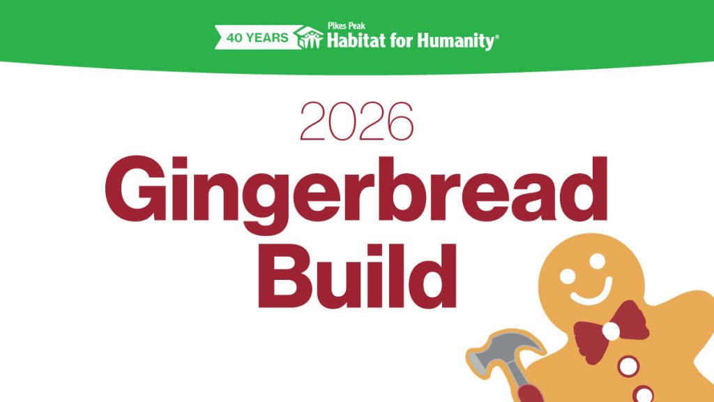 Pikes Peak Habitat for Humanity 2026 Gingerbread Build